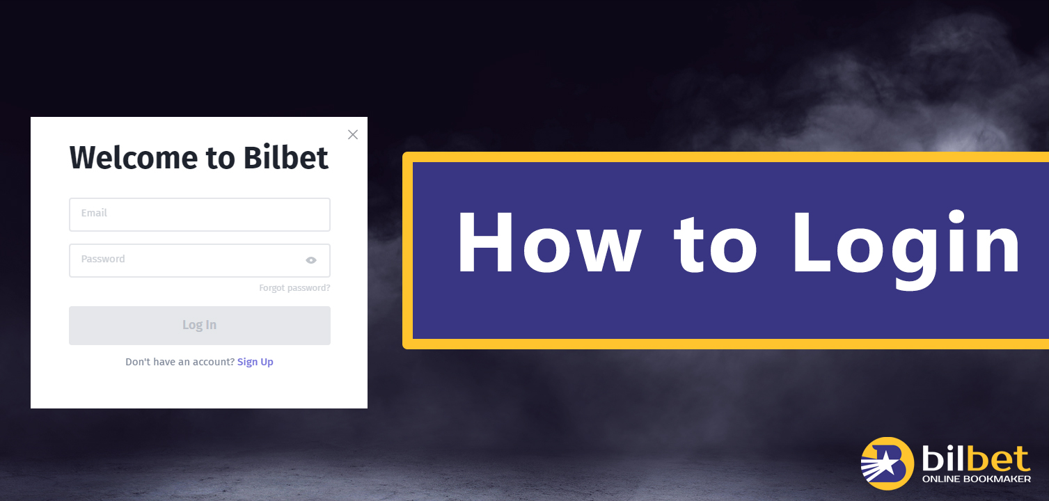 How to enter into your personal account on the Bilbet bookmaker's website